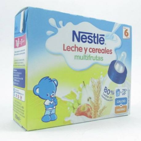 NESTLE PAPILLA MULTIFRUTAS LISTA PARA TOMAR BRIK 250 ML 2 U