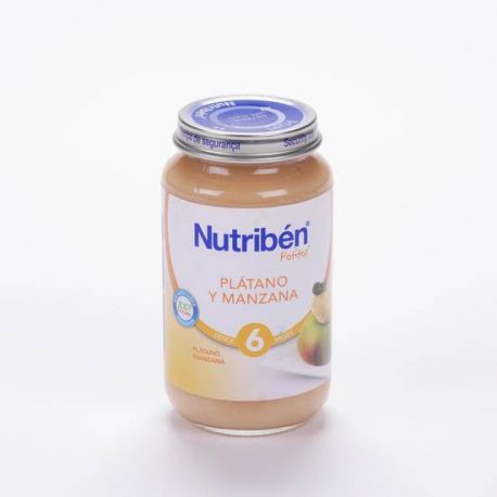 NUTRIBEN PLATANO MANZANA POTITO GRANDOTE 250 G