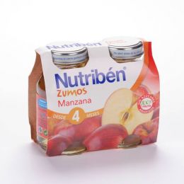 NUTRIBEN ZUMO MANZANA 130 ML 2 U BIPACK