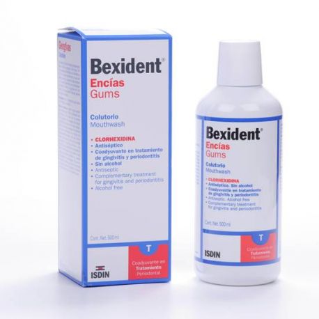 BEXIDENT ENCIAS COLUTORIO CLORHEXIDINA 0,12% 500 ML