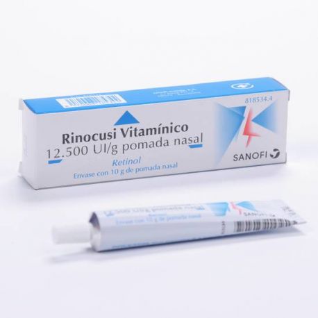 RINOCUSI VITAMINICO 12500 UI/G POMADA NASAL 10 G