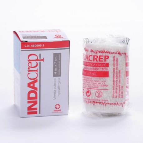 VENDA ELASTICA INDACREP 4 M X 7 CM